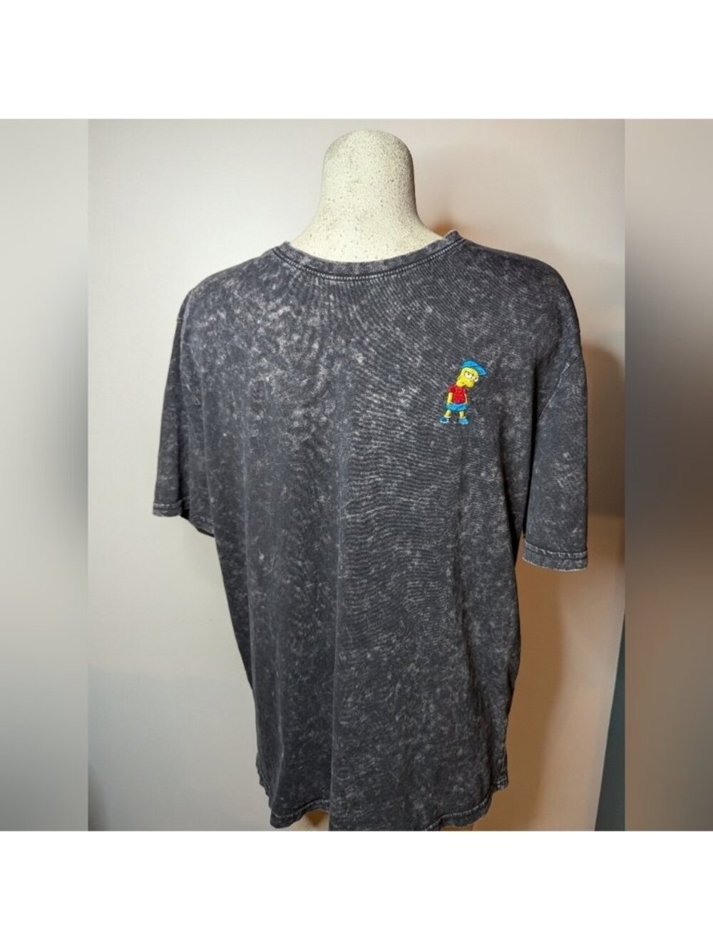 Vintage The Simpsons Bart Simpson NEFF tee, acid wash Size large